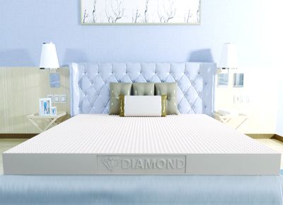 Nệm Cao Su Thiên Nhiên Kim Cương Massage