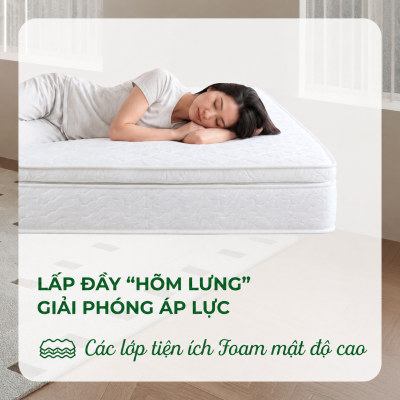 Nệm Lò Xo Lamova CoolKing