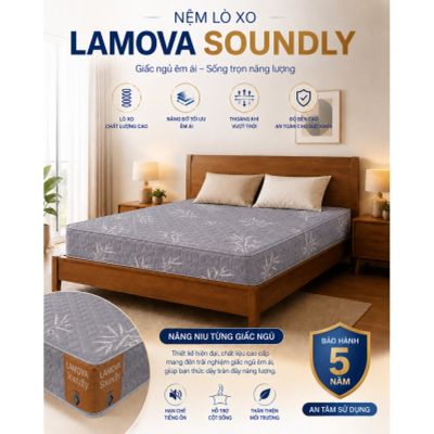 Nệm Lò Xo Liên Kết Lamova Soundly