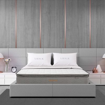 Nệm Lò Xo Liên Á Cocoon Grey Luxe